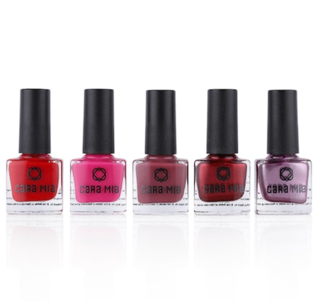 Myntra Loot - Cara Mia Nail Polish Pack of 5 @ Just 129