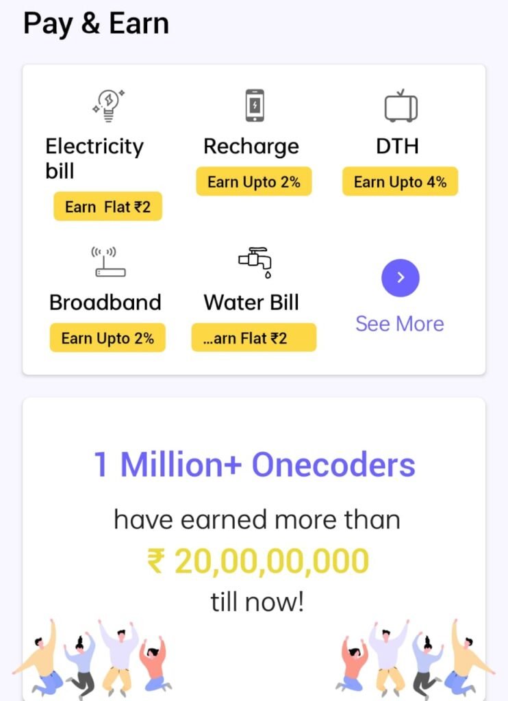 OneCode Free Bank, Paytm Cash