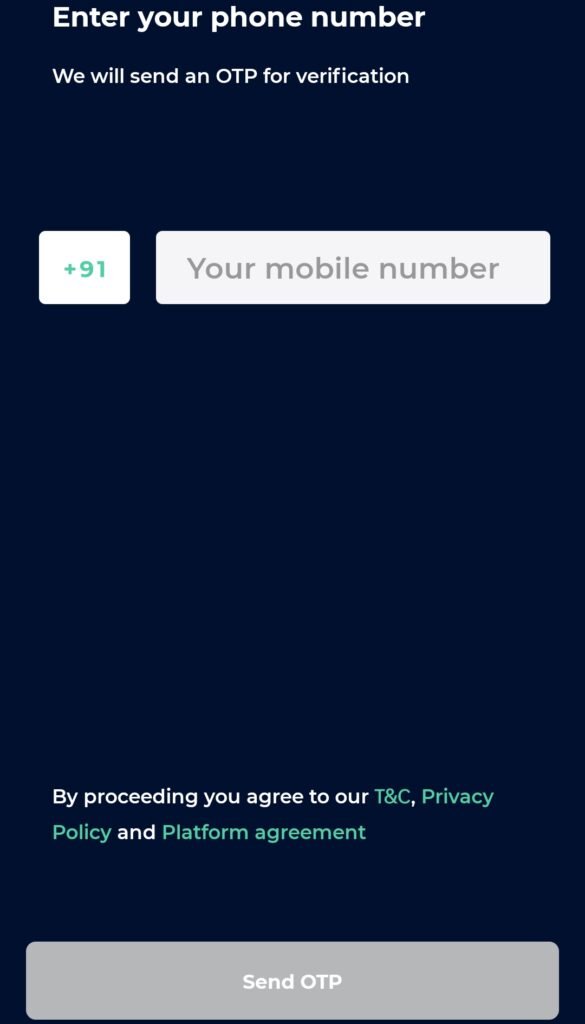 EduFund App Sign Up