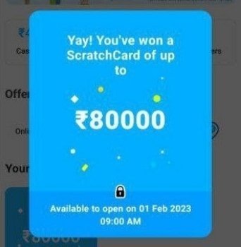 Paytm Huge ₹80,000 Cashback from New Scan Pay Offer