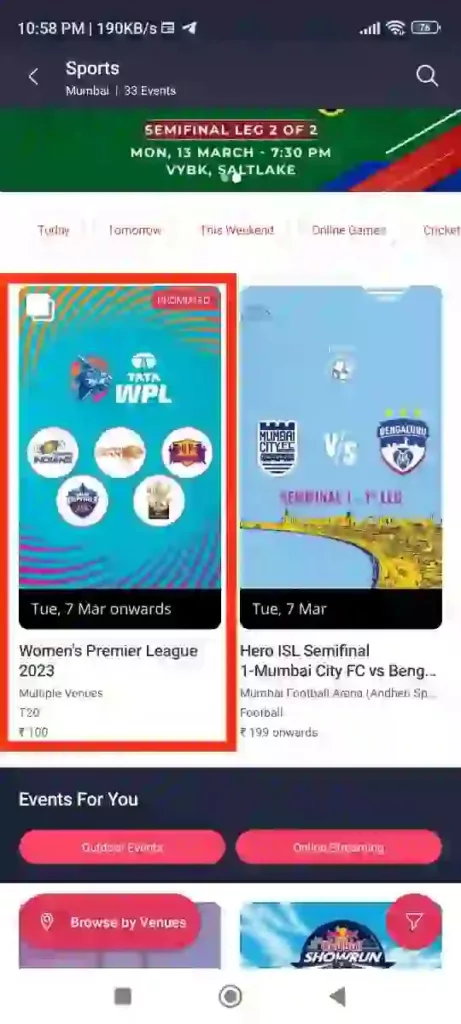 wpl Promoted Tata WPL Banner