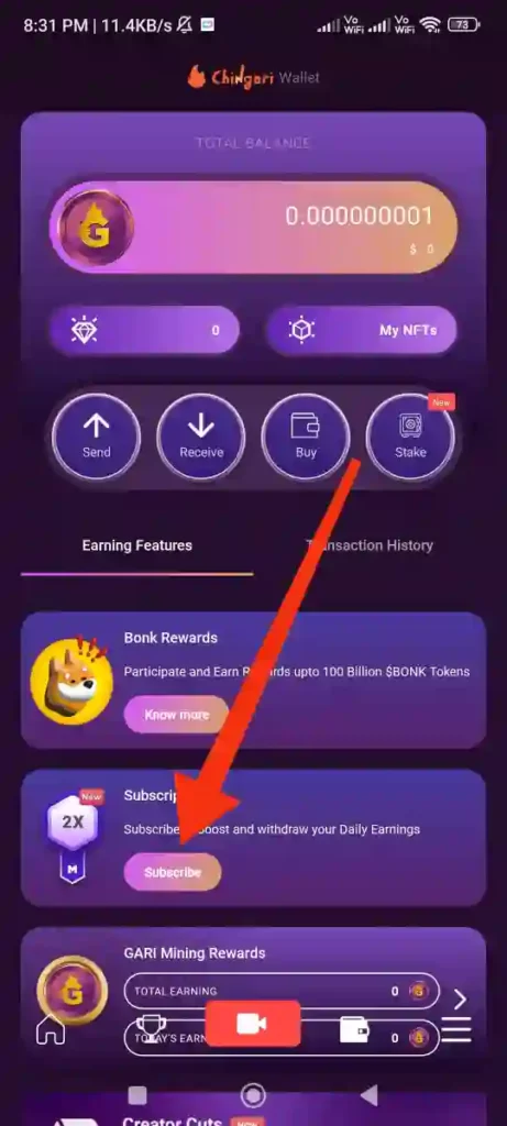 Method 4: Subscribe 2 × Double Earning