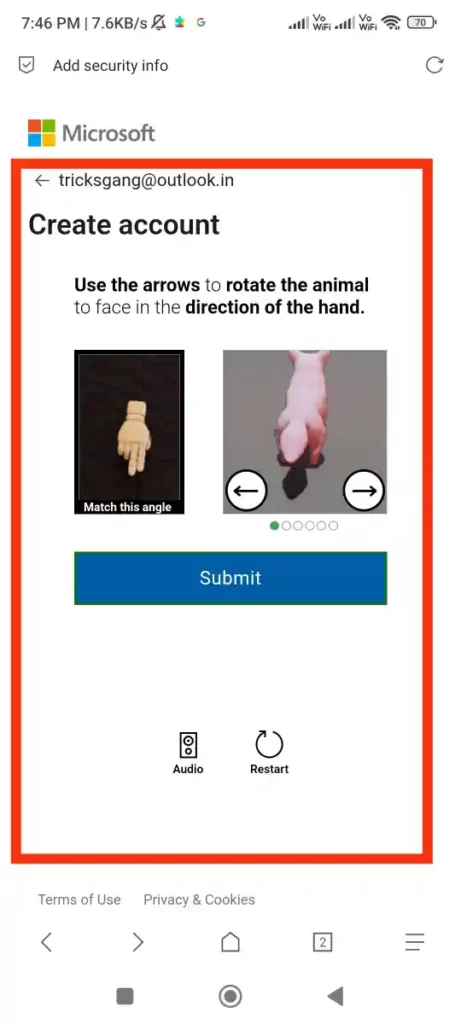 Complete Puzzle Captcha Verification