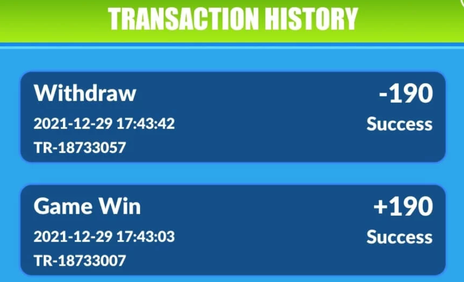 Elite Loodo App Payment Proof: