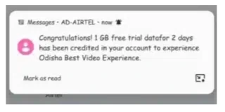 Airtel Free Data Offer