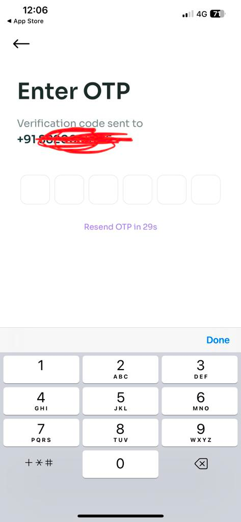 upi verify otp