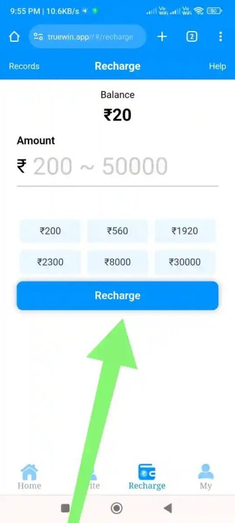 How to Deposit in TrueWin
