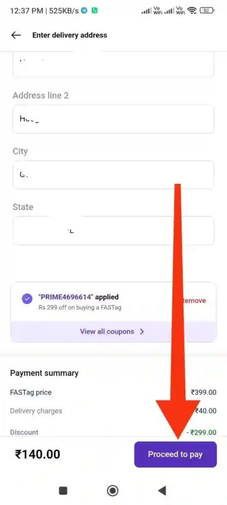 Put Your Name, Delivery Address