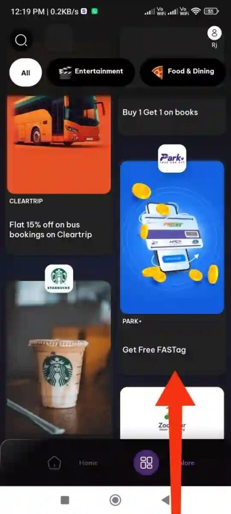 Free FasTag Offer
