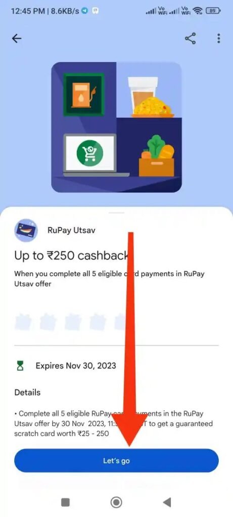 Rupay Utsava Offer