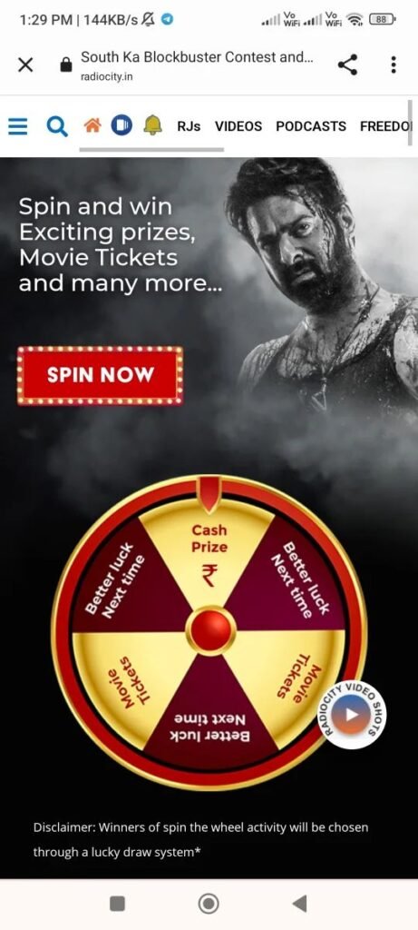 Wheel and Start Your Spin