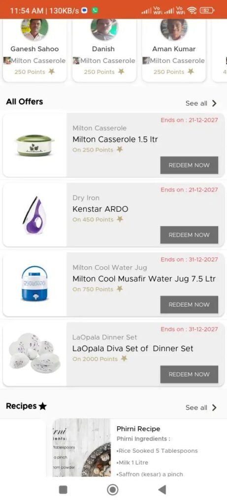 Redeem Free Products