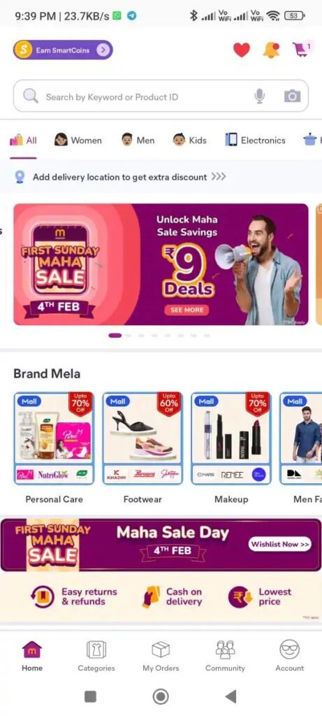 Rs.9 Rocket Deals Banner