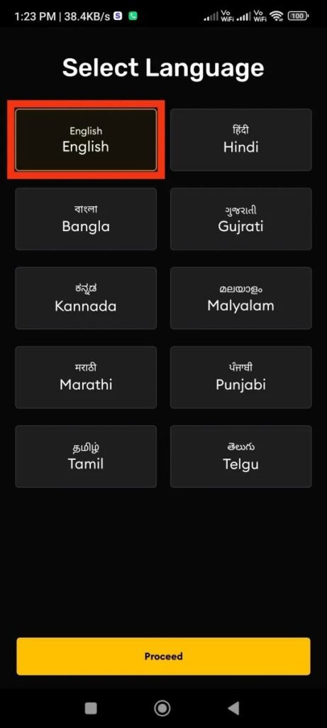 mall91 Preferred Language